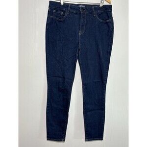 NYDJ Not Your Daughter's Jeans Women's 14 Blue Dark Wash Skinny Stretch Tummy